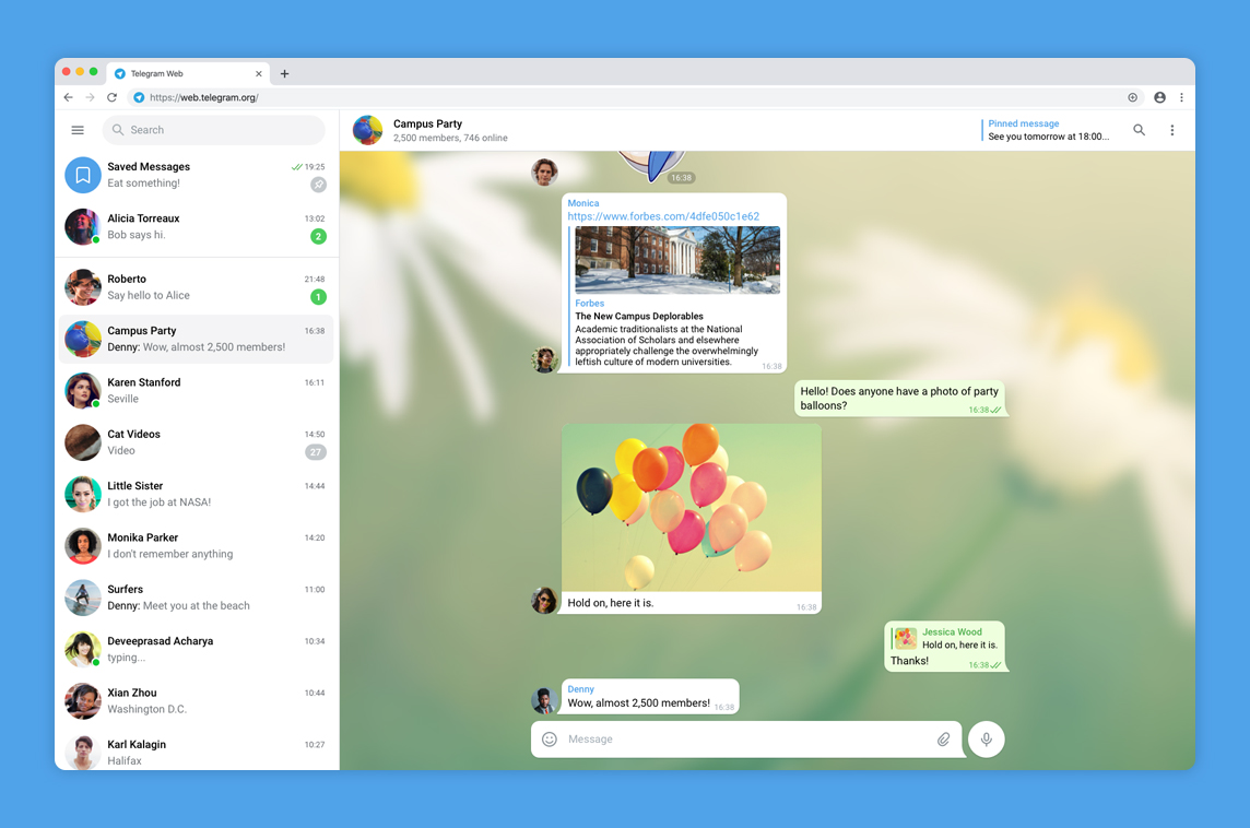 Telegram Web Experimental Telegram Web Client Made With React js Telegram Web Experimental Telegram Web Client Made With React js