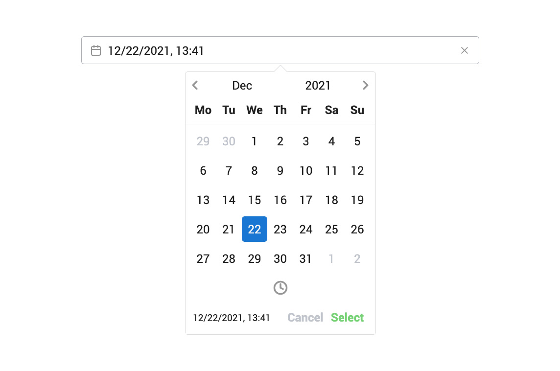 Vue 3 Datepicker Datetime Picker Component Made With Vue js