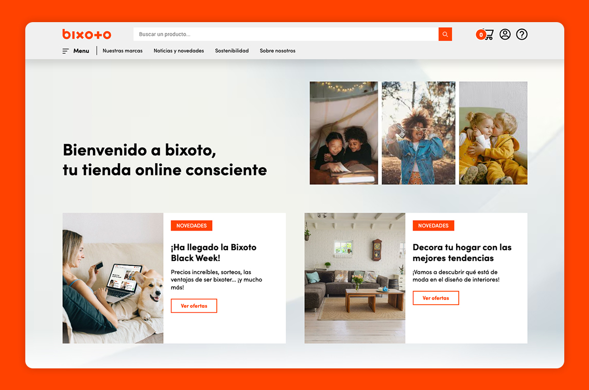 Bixoto ECommerce Platform Made With Svelte