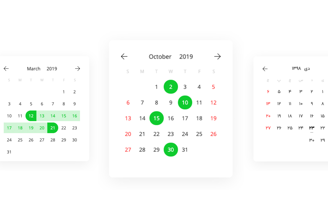 React Calendar Ui Www thaicoops